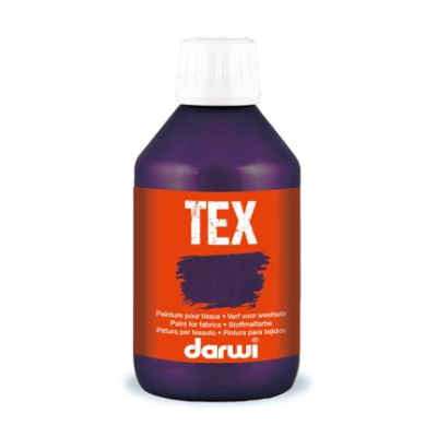 DARWI 50 ml fles Textielverf, violet - Paars - New DA0100250900C