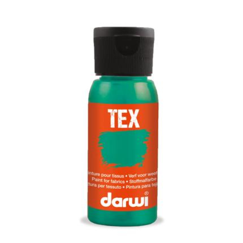DARWI 50 ml fles Textielverf, dennengroen (DA0100050626C)