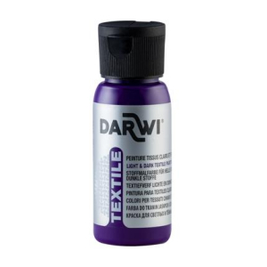 DARWI 50 ml fles Textielverf, violet (DA0100050900C)