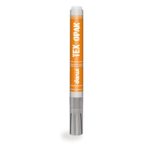 DARWI Textielverf marker opaak, punt van van 2 mm, inhoud 6 ml, zilver (DA0160013080C)