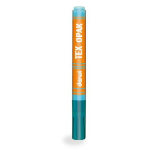 DARWI Textielverf marker opaak, punt van van 2 mm, inhoud 6 ml, blauw (DA0160013215C)