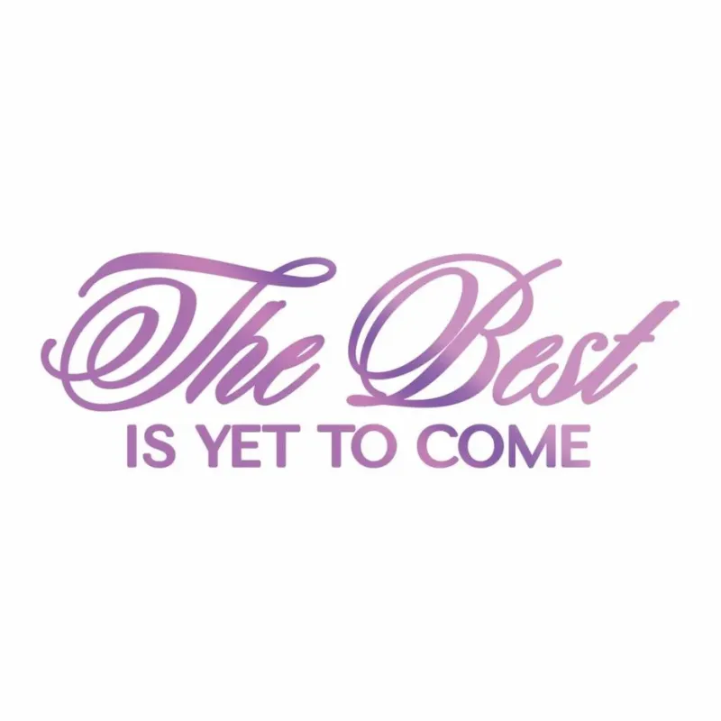 Couture Creations Everyday Sentiments Hotfoil Stamp The Best (CO725832) 