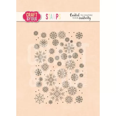 Craft & You Design Snowflakes Stamps (CYD-CS031) 