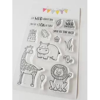 Jane's Doodles Wild Clear Stamps (JD068)