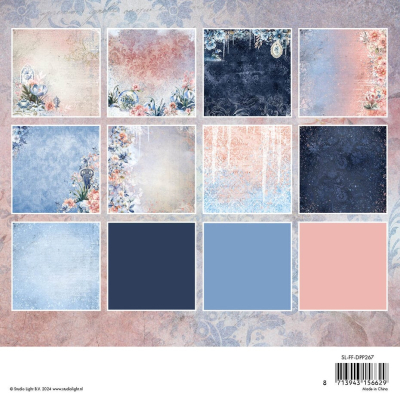 Studio Light Frozen Flowers Design Paper Pad Backgrounds (SL-FF-DPP267)