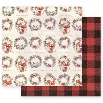 Prima Marketing Christmas In The Country 12x12 Inch Sheets Most Wonderful Time of the Year 1 vel (995232) ( 995232)