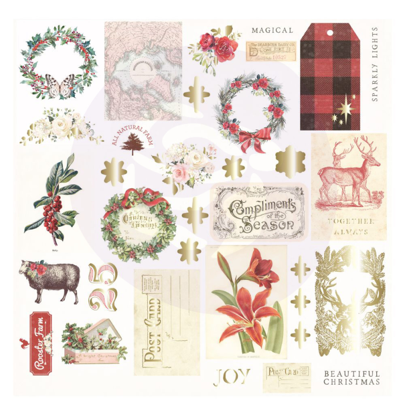 Prima Marketing Christmas In The Country Ephemera (995355)