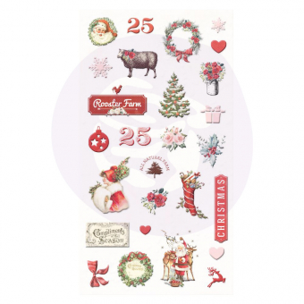 Prima Marketing Christmas In The Country Puffy Stickers (995362)
