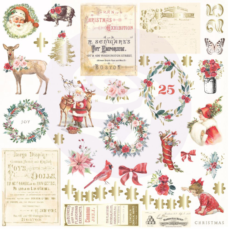 Prima Marketing Christmas In The Country Ephemera (995348)