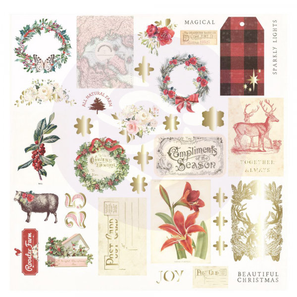 Prima Marketing Christmas In The Country Ephemera (995355)