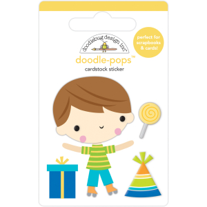 Doodlebug Design Birthday Boy Doodle-Pops (6636) ( 842715066366)