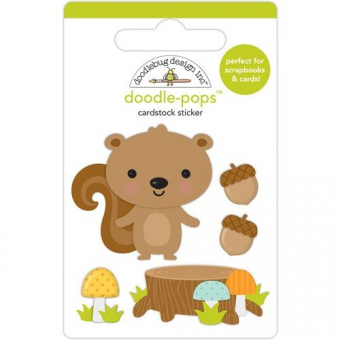 Doodlebug Design Nutty Buddy Doodle-Pops (7461) (842715074613)