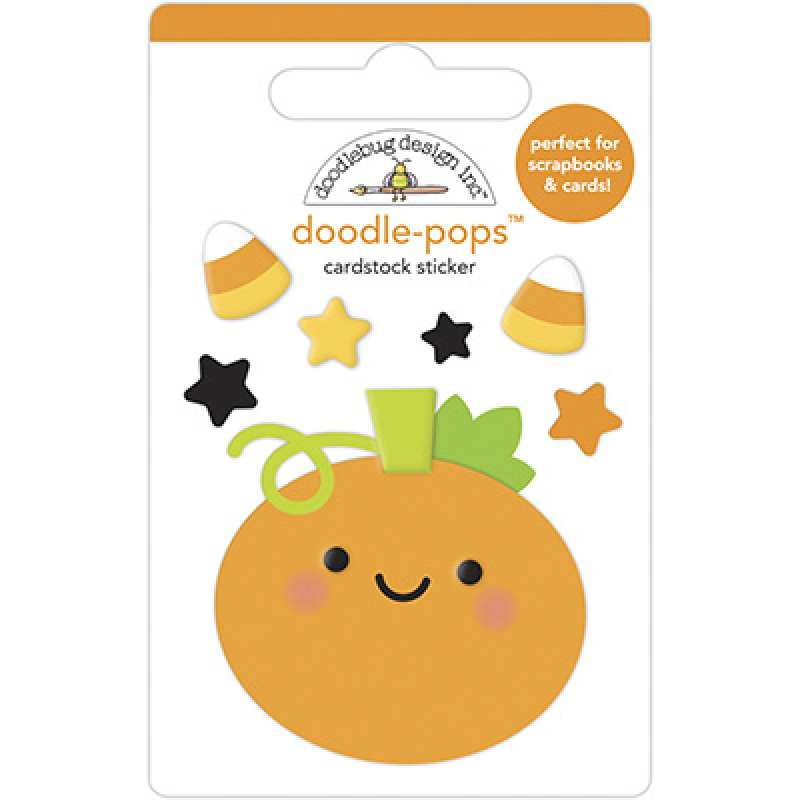 Doodlebug Design Roly Poly Pumpkin Doodle-Pops (6962) ( 842715069626)