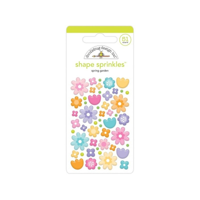 Doodlebug Design Spring Garden Shape Sprinkles (7202)