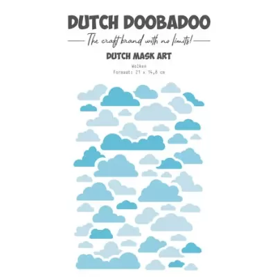 Dutch Doobadoo Dutch Mask Art A5 Clouds (470.784.291)