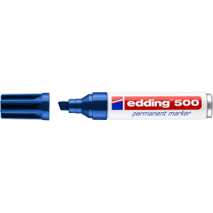 Edding 500 Permanent Marker 2-7 mm Blauw (4004764329649)