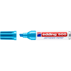 Edding 500 Permanent Marker 2-7 mm Lichtblauw (4004764373727)
