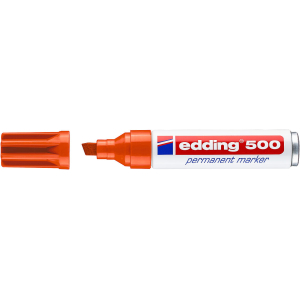 Edding 500 Permanent Marker 2-7 mm Oranje (40047643273680)