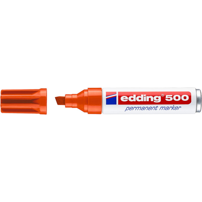 Edding 500 Permanent Marker 2-7 mm Oranje (40047643273680)