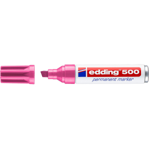 Edding 500 Permanent Marker 2-7 mm Roze (4004764373710)