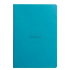 Rhodiarama genaaid schrift A5 32 blad gelijnd ivoorkleurig papier 90g - Turquoise (116407C)