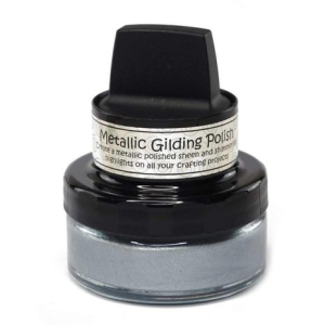 Cosmic Shimmer Metallic Gilding Polish Pure Silver 50ml (CSMGPURE)