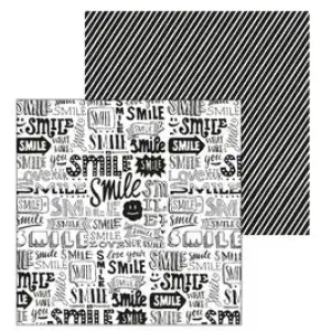 Paperfuel  Scrapbook papier 30,5x30,5cm 200g Smile (PF201002)
