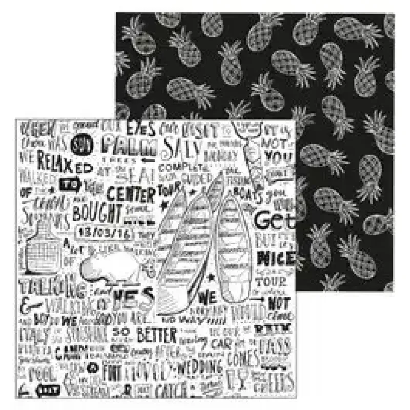 Paperfuel  Scrapbook papier 30,5x30,5cm 200g Holiday (PF201006)