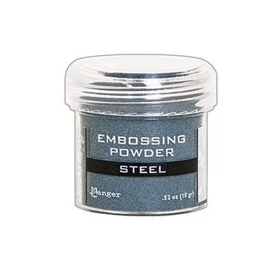 Ranger Embossing powder metallic steel (EPJ66873)