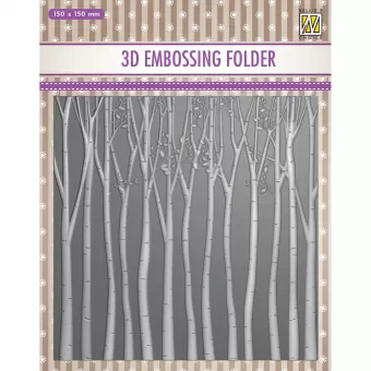 Nellie Snellen • 3D Embossing Folder Trees (EF3D013 )