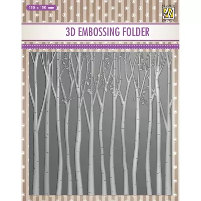 Nellie Snellen • 3D Embossing Folder Trees   EF3D013 