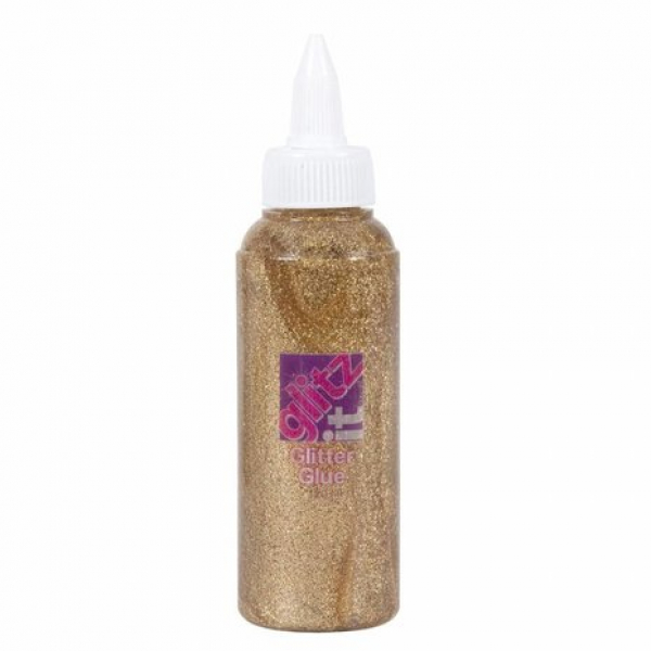 Glitz It Glitter Glue Gold (120ml) (GLT 43203) ( GLT 43203)