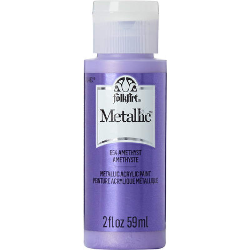 Folkart Metallic Amethyst 2 fl oz (654) (28995006548)