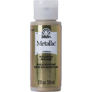 Folkart Metallic Glam Gold 2 fl oz (36222) (28995362224)