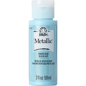 Folkart Metallic Ice Blue 2 fl oz (2588) (28995025884)