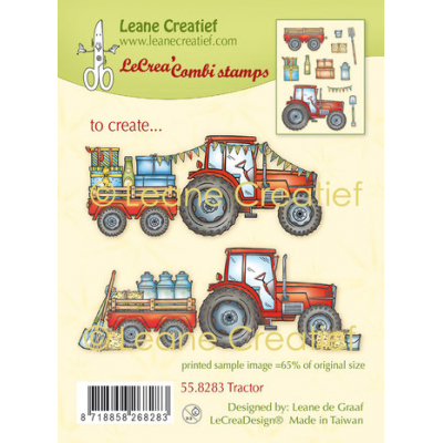 Leane Creatief Combi Clear Stamp Tractor (55.8283)