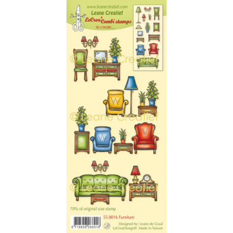 Leane Creatief Furniture Combi Clear Stamp (55.8016)