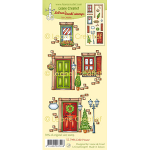 Leane Creatief Little House Combi Clear Stamp (55.7996)