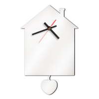 Sublimatie - MDF wandklok design „House“ (SST-CLOCK-HAP)