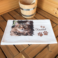 Sublimatie Microfiber handdoek met katoenen achterkant (BVH-50)