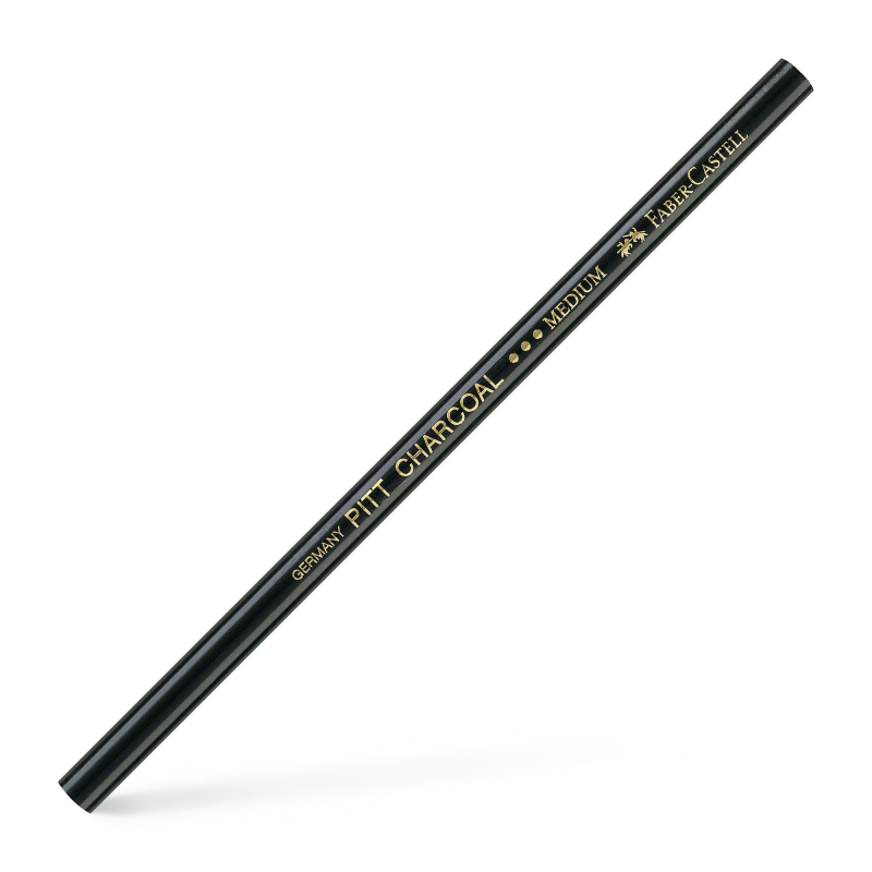 Faber-Castell Houtskool Pitt Monochrome zwart medium (FC-117400)