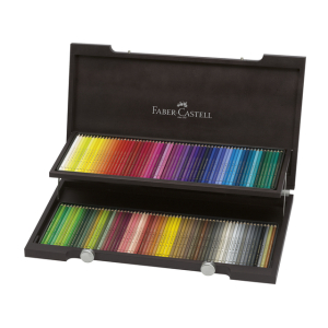 Faber-Castell kleurpotlood Polychromos houten koffer à (120 stuks) Compendium (FC-110013)
