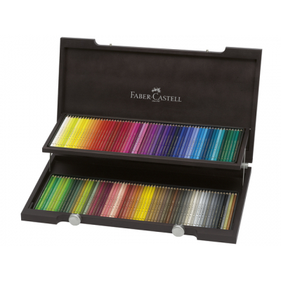 Faber-Castell kleurpotlood Polychromos houten koffer à (120 stuks) Compendium (FC-110013)