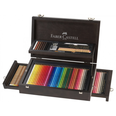 Faber Castell kleurpotloden Art&Graphic houten kist (108 pcs) (FC-110085)