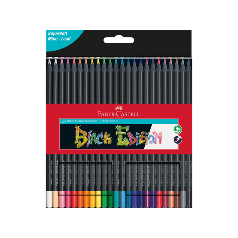 Faber-Castell Black Edition (24pcs) (FC-116424)