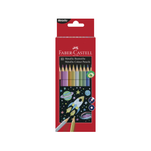 Faber-Castell metallic kleuren (10 pcs) (FC-201583)