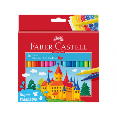 Faber Castell Viltstift assorti (36 pcs) (FC-554203)