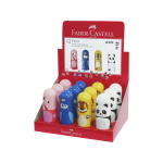 Faber-Castell puntenslijper en gum Flamingo Roze (FC-583513)