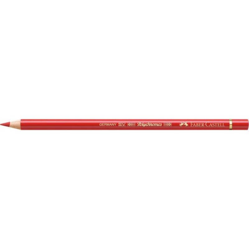 Faber-Castell Colour Pencils Polychromos 118 Scarlet Red (FC-110118)