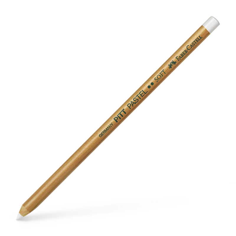 Faber-Castell pastelpotlood Pitt zacht wit (FC-112111)